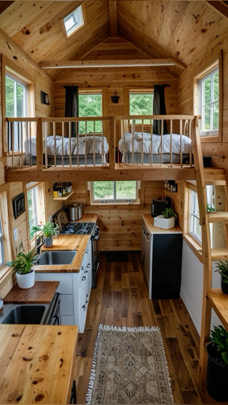 Tiny house ve bungalov konsept görseli 31